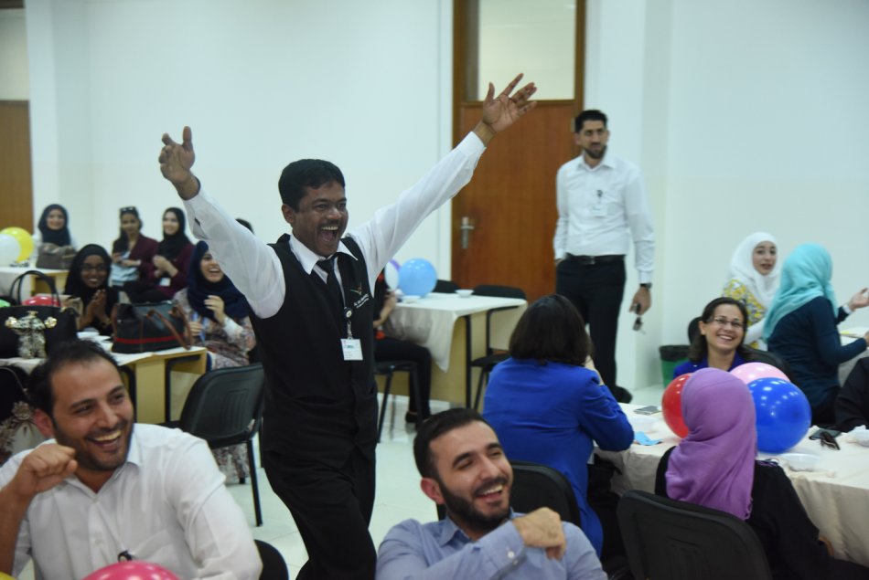 Gifts, Gifts event, gifts sharing, HR, Al Ain University, Al Ain, Abu Dhabi