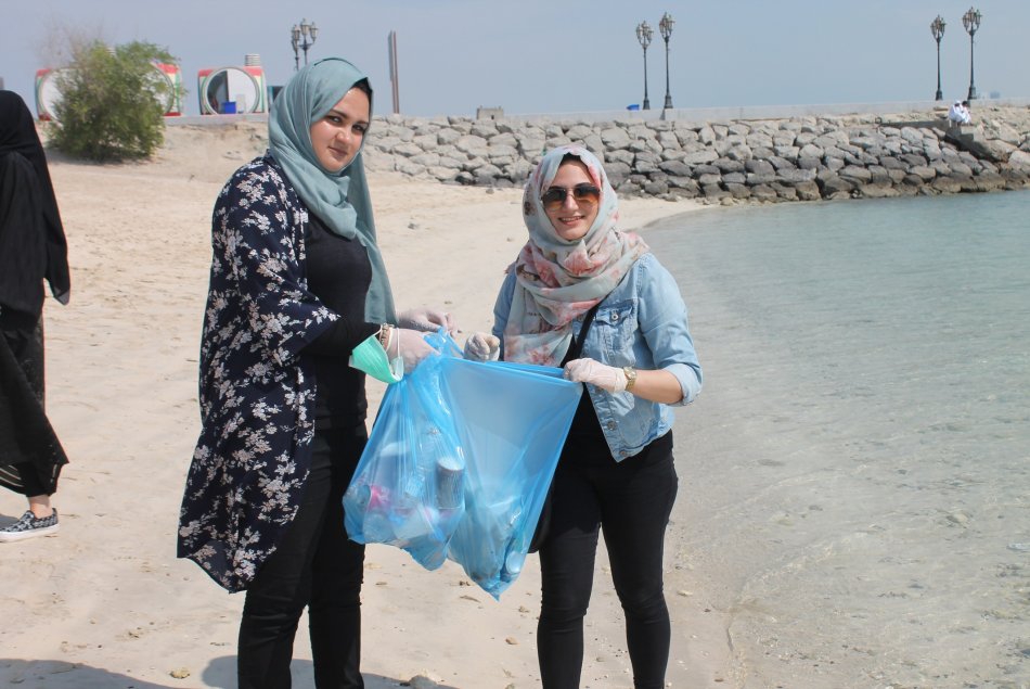 AAU Students (AD Campus) Participation at the Environment Cleaning Campaign 