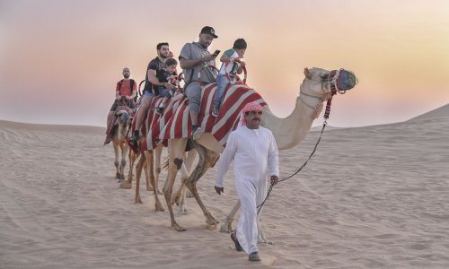 رحلة سفاري لأسرة جامعة العين في 