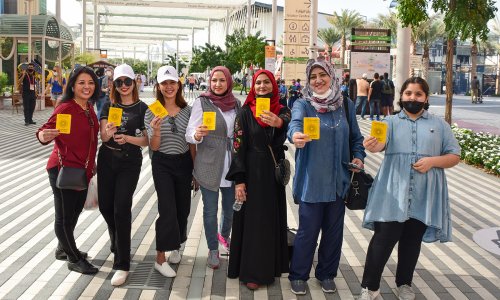 Al Ain University organizes a visit for its employees to explore Expo Dubai 2020