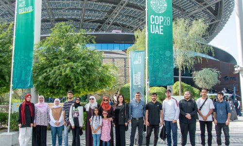 Distinctive participation of Al Ain University at COP28