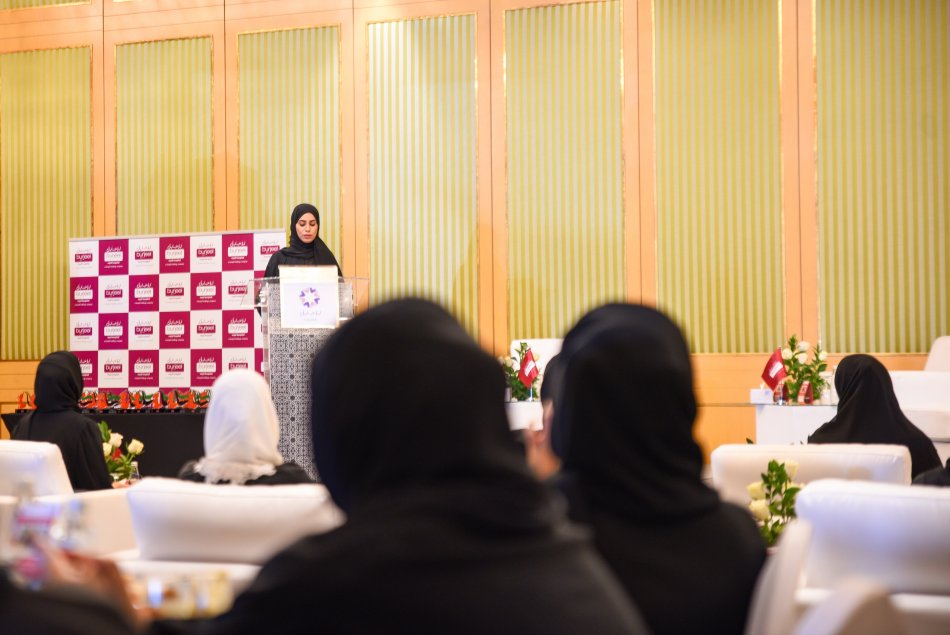 Al Ain University's participation in the Emirati Women's Day celebration with Burjeel Hospital.