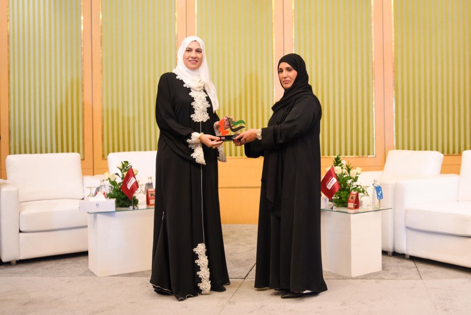 Al Ain University's participation in the Emirati Women's Day celebration with Burjeel Hospital.