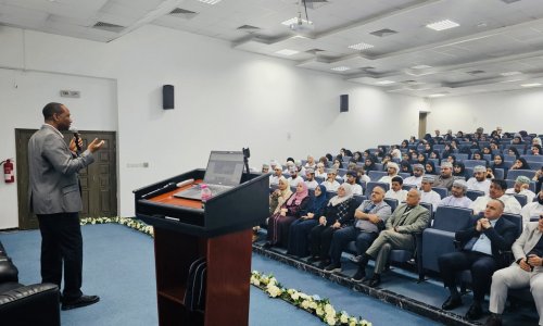 مكتبة جامعة العين ترحب بأعضاء هيئة التدريس والطلبة الجدد