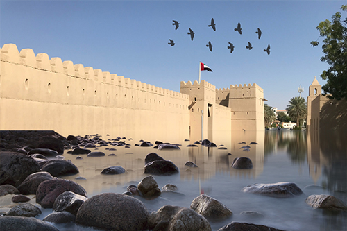 al-ain-jahili-fort-water-reflection Al Ain