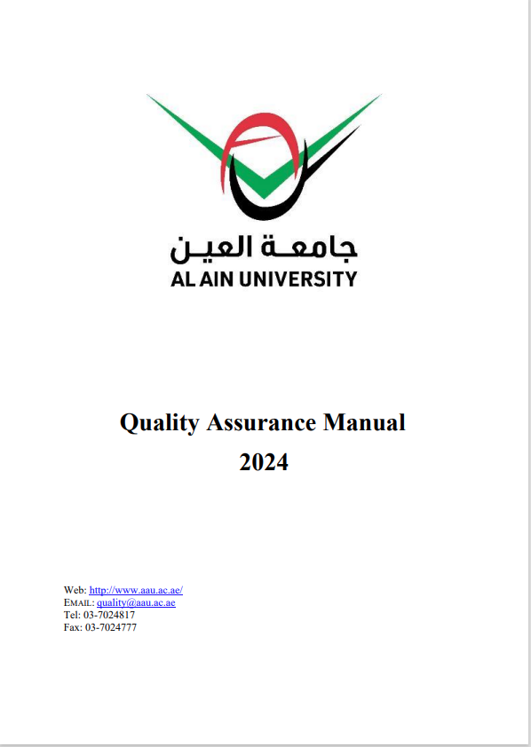 Quality Assurance Manual